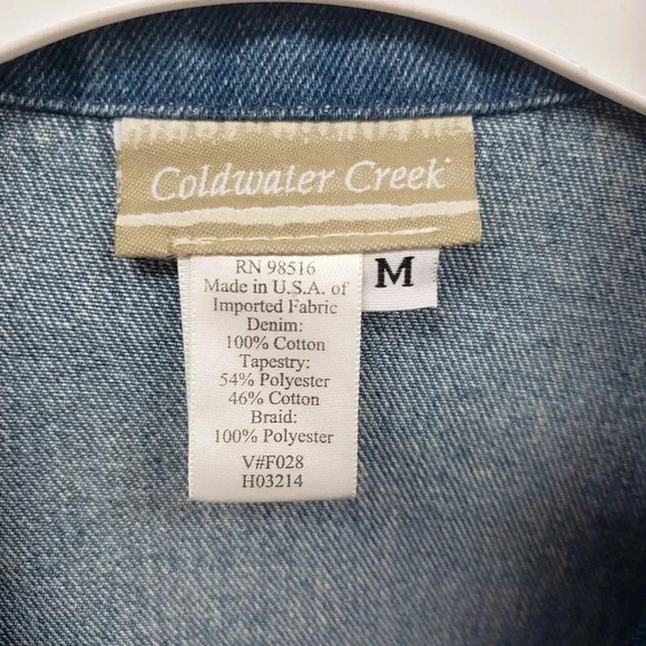 Coldwater Creek Southwestern Embroidered Jacket - Picture 9 of 9